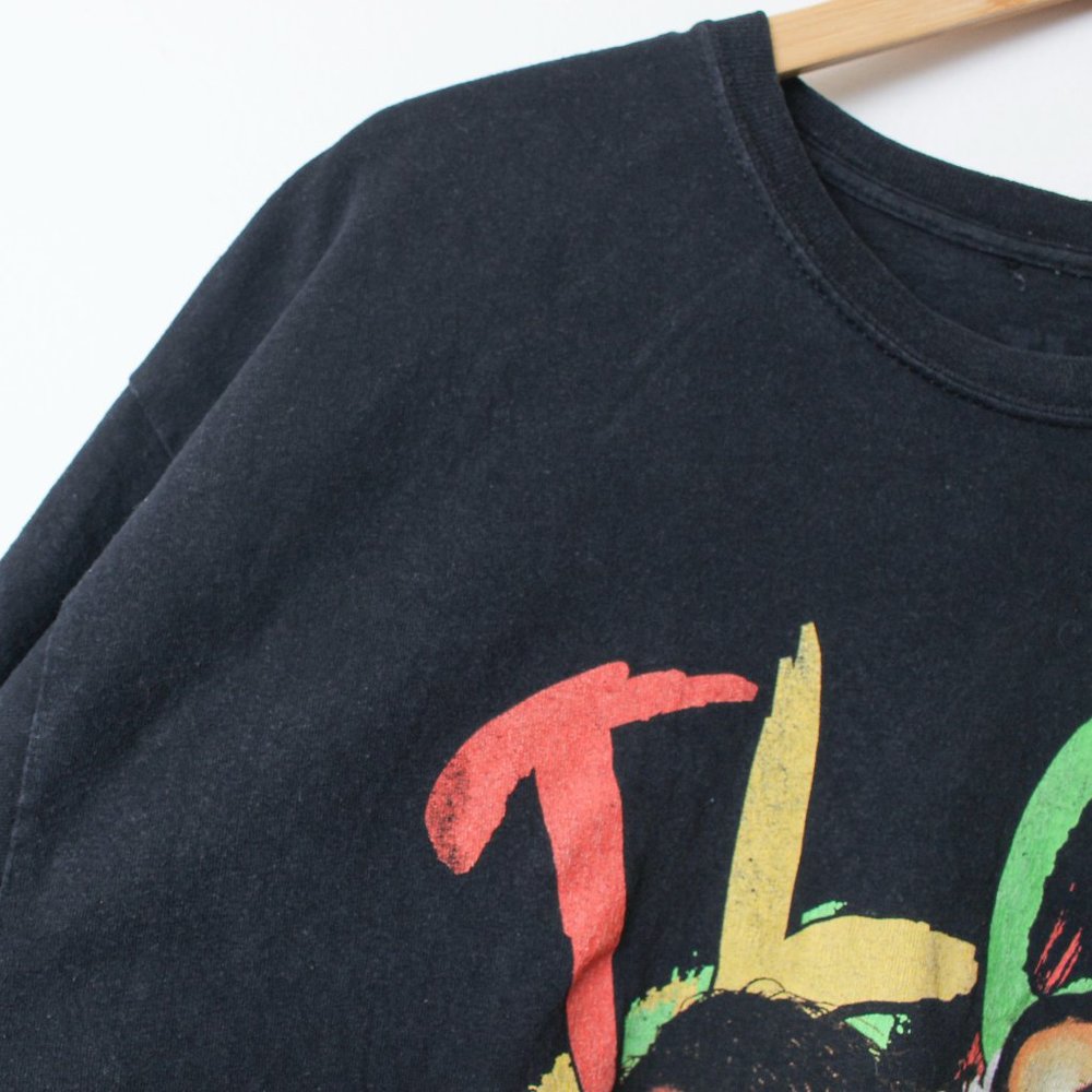 TLC Shirt Mens Black No Scrubs Tee - Picture 4 of 6